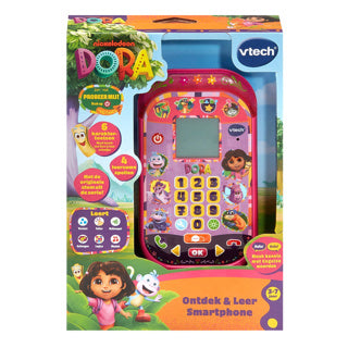 Afbeelding laden in galerijviewer, Vtech dora ontdek leer smartphone