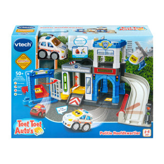 ギャラリービューアに画像をロードする, Vtech toet toet politie hoofdkwartier - inclusief agent alex - educatief speelgoed - tijd om boeven te vangen - 3 magische sensors - vanaf 1 jaar
