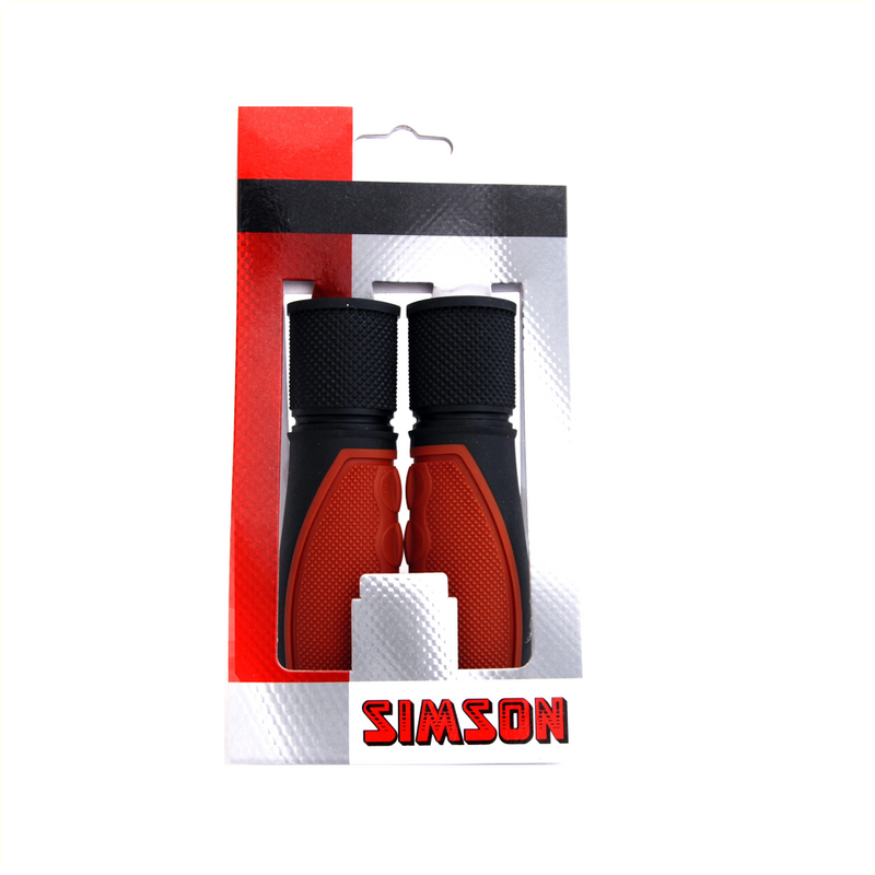 Load image into Gallery viewer, Simson Handvatten Lifestyle - l.bruin zwart - 92mm - fiets