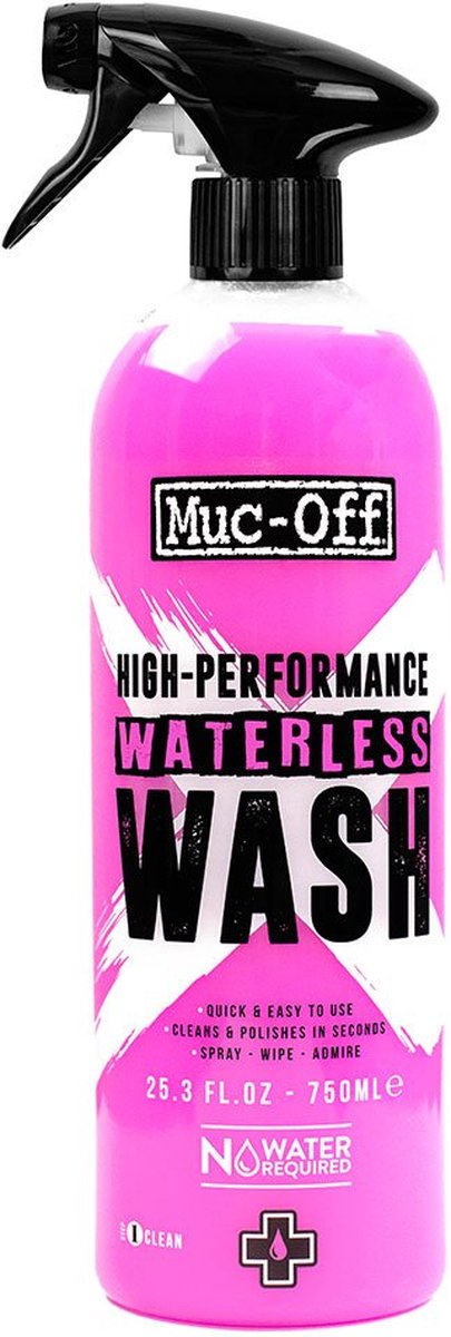 Afbeelding laden in galerijviewer, Muc-off high performance waterless wash motor fiets poetsmiddel 750ml