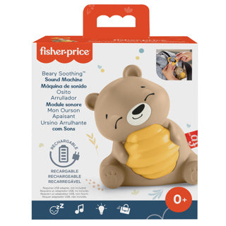 Cargue la imagen en el visor de la galería, Fisher price beary soothing sound machine | 3 stuks