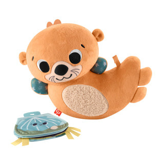 Afbeelding laden in galerijviewer, Fisher-price 2-in-1 schommelende otter - knuffel
