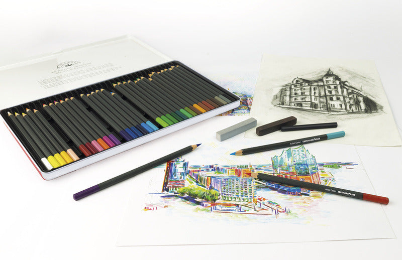 Load image into Gallery viewer, Eberhard faber ef-516012 aquarelpotlood kartonetui à 12 stuks met penseel