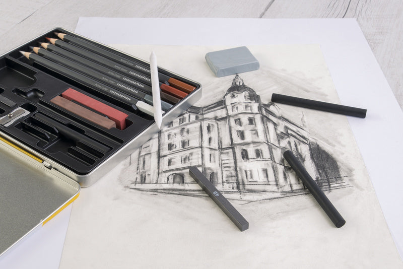 Load image into Gallery viewer, Eberhard faber ef-516916 tekenset efa bliketui 16 stuks
