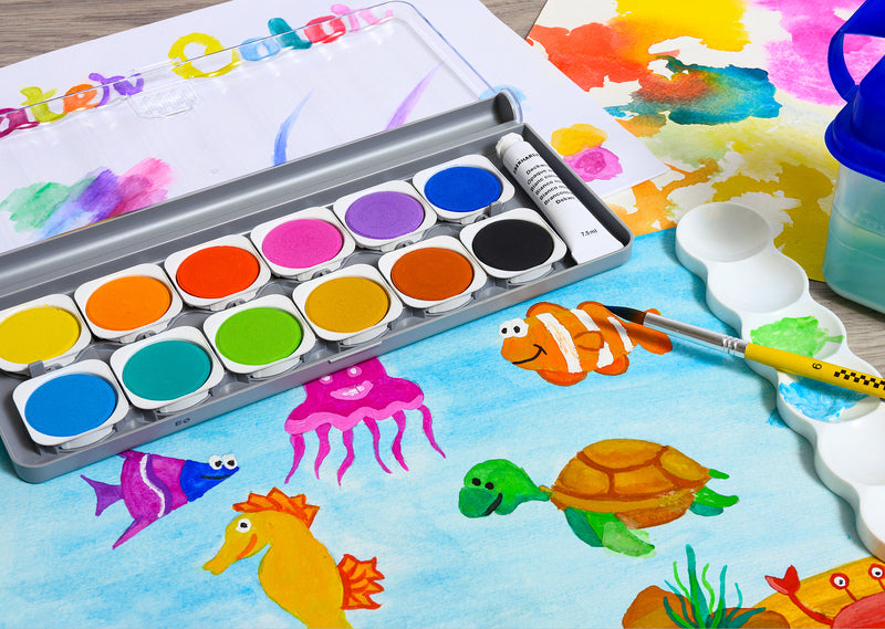 Load image into Gallery viewer, Eberhard faber ef-578312 verfdoos winner 12 kleuren