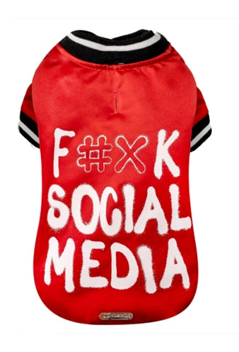 Load image into Gallery viewer, Croci Hondenjas social media rood