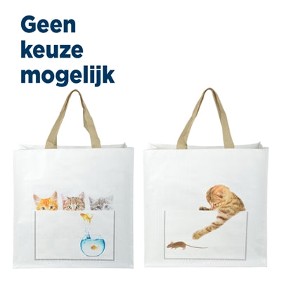 Load image into Gallery viewer, Hoppe Shoppingbag kiekeboe kat assorti