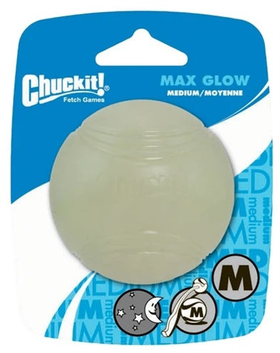Load image into Gallery viewer, Chuckit max glow bal glow in the dark