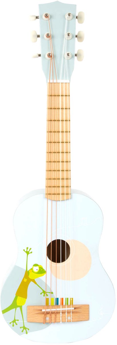 Afbeelding laden in galerijviewer, Small foot - houten gitaar groovy beats, 63cm