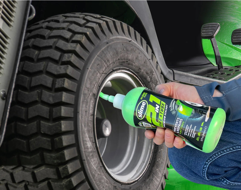 Load image into Gallery viewer, Slime 2-in-1 banden binnenbanden anti-lek middel 946 ml