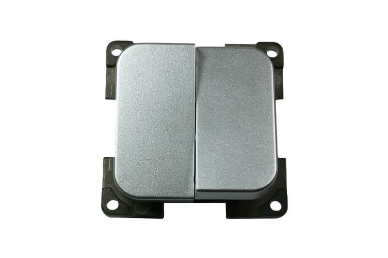 Cargue la imagen en el visor de la galería, C-line serieschakelaar zilver