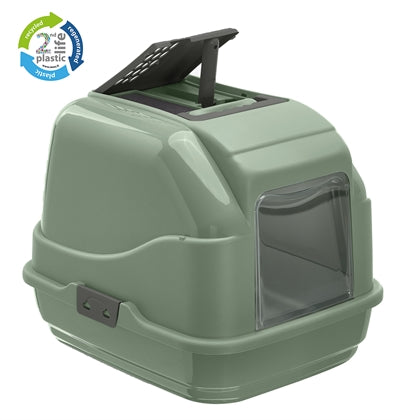 Load image into Gallery viewer, Imac Kattenbak easy cat 2nd life gerecycled groen