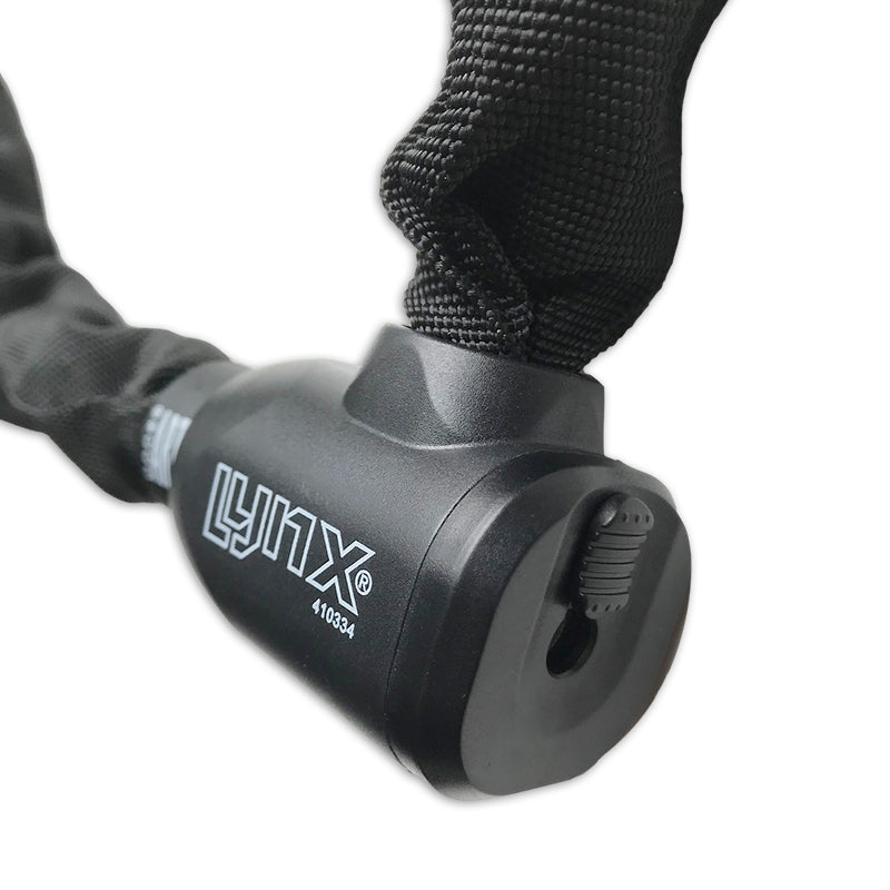 Afbeelding laden in galerijviewer, Lynx kettingslot art-2 100cmx9.0mm nylon hoes zwart op kaart
