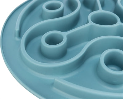 Afbeelding laden in galerijviewer, Trixie voermat slowfeeding tpe blauw