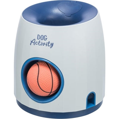 Load image into Gallery viewer, Trixie dog activity strategiespel ball treat lichtgrijs blauw