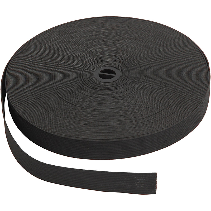Load image into Gallery viewer, Creativ company elastiek dikte 20mm zwart, 25m