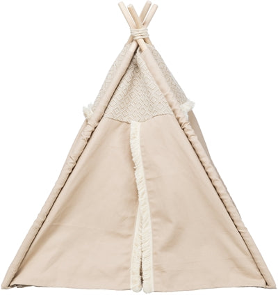 Chargez l'image dans la visionneuse de la galerie, Trixie kattenmand tipi boho beige