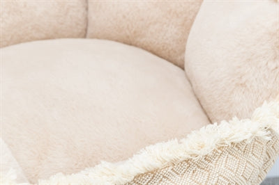 ギャラリービューアに画像をロードする, Trixie hondenmand boho hoekig beige