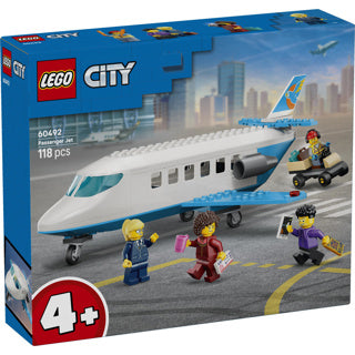 Afbeelding laden in galerijviewer, Lego city passagierstoestel vliegtuig speelgoed voor kinderen vanaf 4 jaar 60492