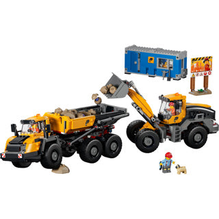 ギャラリービューアに画像をロードする, Lego city kiepwagen en voorlader voertuig speelgoed voor kinderen 60494