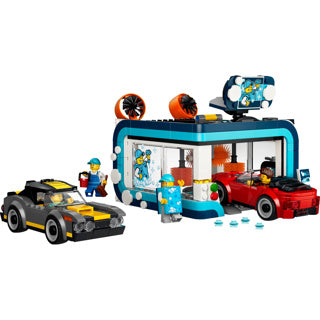 ギャラリービューアに画像をロードする, Lego city autowasstraat auto bouwpakket voor kinderen vanaf 6 jaar 60497