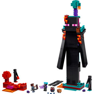 Afbeelding laden in galerijviewer, Lego minecraft 2in1 de enderman toren speelgoed voor kinderen - 21279