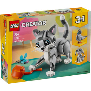 Afbeelding laden in galerijviewer, Lego creator 3in1 speelse kat dieren - 31163