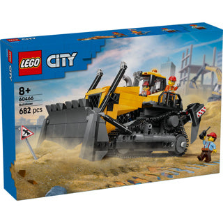 ギャラリービューアに画像をロードする, Lego ® city gele bulldozer, bouwplaatsvoertuig - 60466