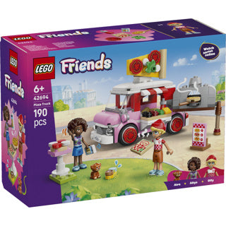 ギャラリービューアに画像をロードする, Lego friends pizzatruck speelgoed voor kinderen vanaf 6 jaar met 2 poppetjes 42694
