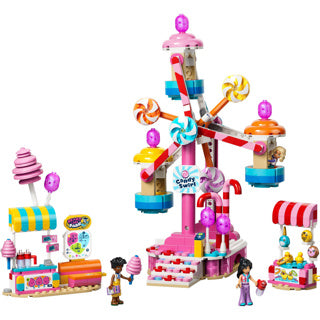 Chargez l'image dans la visionneuse de la galerie, Lego friends reuzenrad van snoep en cupcakes speelgoed voor kinderen vanaf 7 jaar 42700