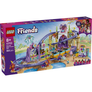ギャラリービューアに画像をロードする, Lego friends zeemeerminnenachtbaan pretpark speelgoed voor kinderen met poppetjes 42703