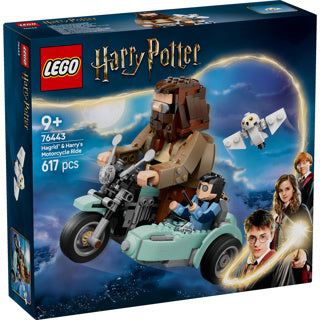Afbeelding laden in galerijviewer, Lego harry potter™ hagrid™ en harry's rit op de motor magisch - 76443