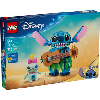 Afbeelding laden in galerijviewer, Lego ǀ disney stitch en scrump bouwpakket voor kinderen en kinderkamer decoratie 43296