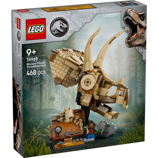 Load image into Gallery viewer, Lego jurassic world 76969 dinosaurusfossielen: triceratops schedel