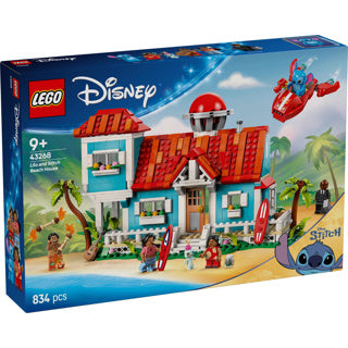 Afbeelding laden in galerijviewer, Lego disney 43268 lilo en stitch strandhuis