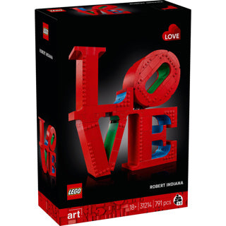 Afbeelding laden in galerijviewer, Lego art love woonaccessoire decoratie bouwpakket voor volwassenen, valentijnscadeau - 31214