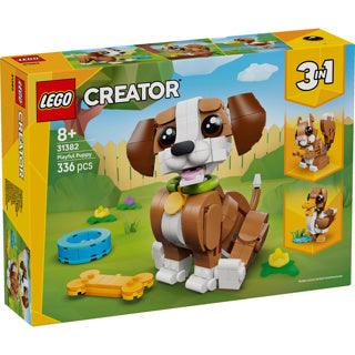 Afbeelding laden in galerijviewer, Lego ® creator 3in1 schattige dieren: speelse puppy - dierenset - bouw om tot eekhoorn of eend - 31382