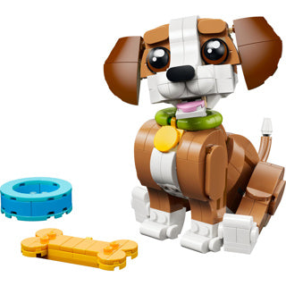 Afbeelding laden in galerijviewer, Lego ® creator 3in1 schattige dieren: speelse puppy - dierenset - bouw om tot eekhoorn of eend - 31382