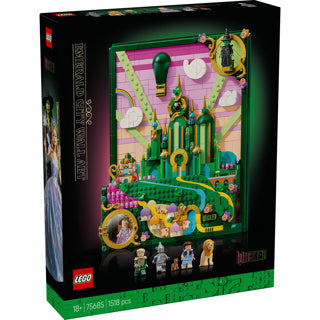 Chargez l'image dans la visionneuse de la galerie, Lego - emerald city muurkunst - wicked - 75685