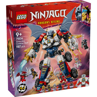 Chargez l'image dans la visionneuse de la galerie, Lego ninjago 71834 zane's ultra-combomecha