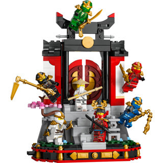 Afbeelding laden in galerijviewer, Lego ninjago 71866 15-jarig jubileum: display met ninjapersonages