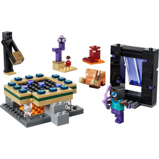 Load image into Gallery viewer, Lego minecraft 21584 reis naar de nether en het end-portaal
