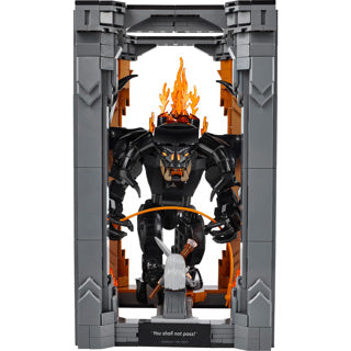 Afbeelding laden in galerijviewer, Lego icons boekensteun: the lord of the rings – balrog set - 10367