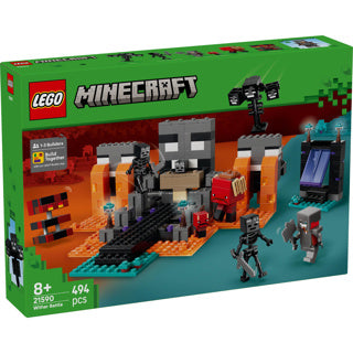 Afbeelding laden in galerijviewer, Lego minecraft de wither-strijd videogame speelgoed voor kinderen - 21590