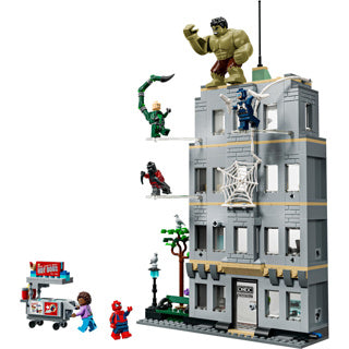 Chargez l'image dans la visionneuse de la galerie, Lego ǀ marvel spider-man vs. hulk ultieme confrontatie superheld speelgoed voor kinderen 76350