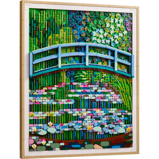 Afbeelding laden in galerijviewer, Lego ® art claude monet – brug over een vijver met waterlelies 31220