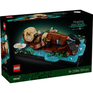 ギャラリービューアに画像をロードする, Lego ideas drijvende zeeotters - 21366