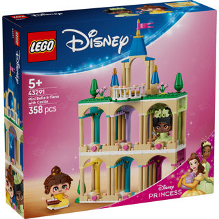 Afbeelding laden in galerijviewer, Lego disney princess 43291 mini belle en tiana met kasteel