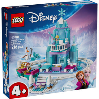 Afbeelding laden in galerijviewer, Lego disney princess 43281 elsa's ijskasteel en sneeuwrit