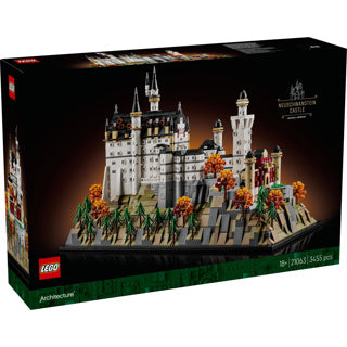 ギャラリービューアに画像をロードする, Lego ® architecture slot neuschwanstein verzamelset - 21063